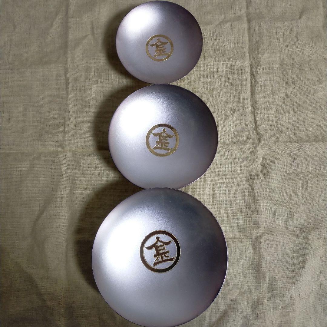 純銀杯 3点 純銀刻印あり 205g