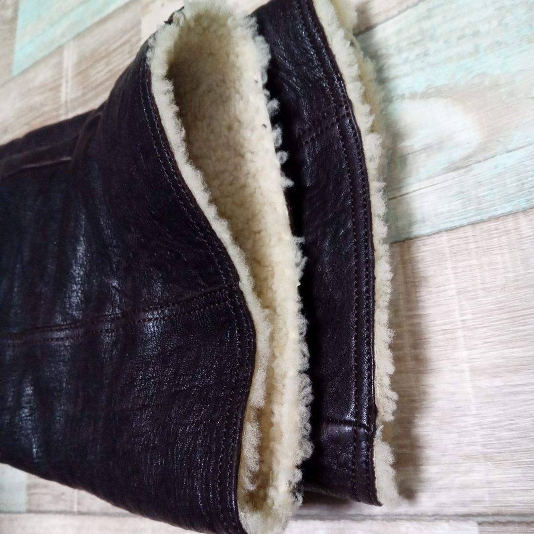 ミュウミュウ　35 1/2　ブーツ　ラムスキン　ムートン　ニーハイ　miumiu