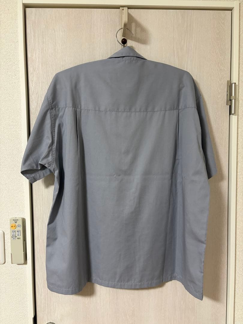 WTAPS ブルー 半袖ワークシャツ サイズ 03