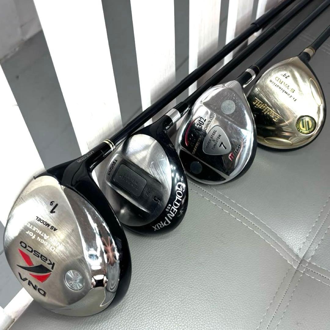 本格派 メンズゴルフクラブ 14本 フルセット ゴルフセット 豪華セット