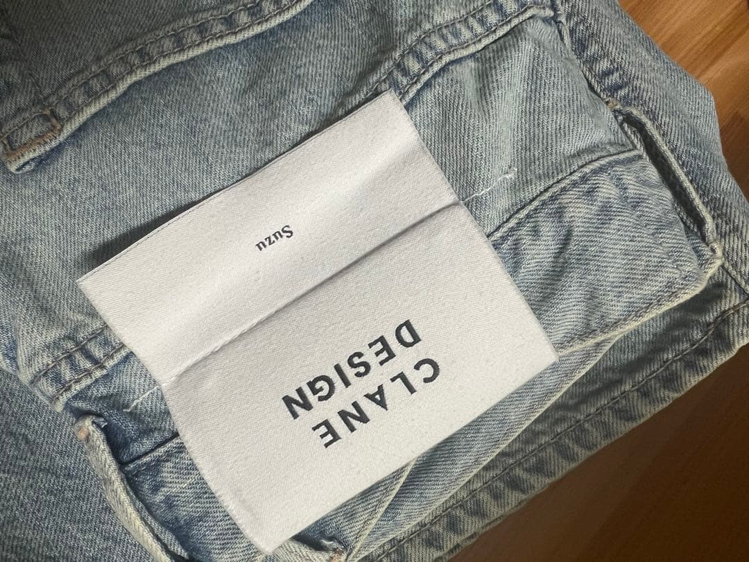 RAINBOW 様　　clane suzu デニム とノベルティ白のセット未使用