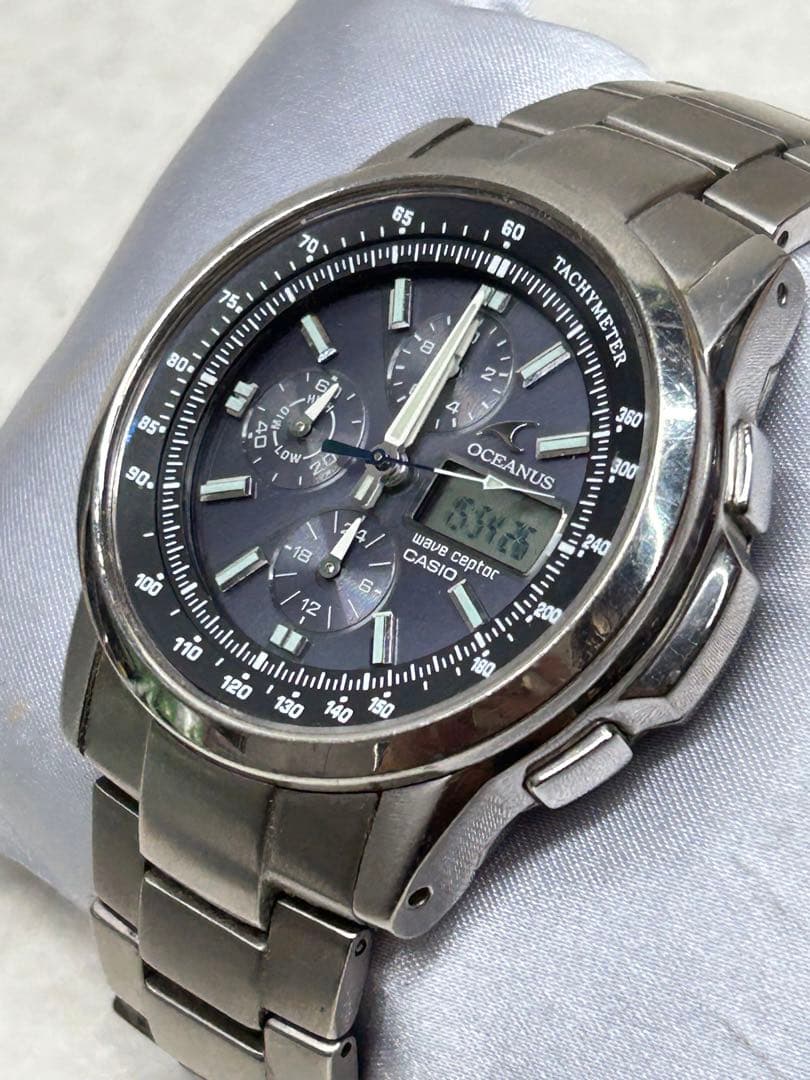 T4）【希少】CASIO OCEANUS 初代 オシアナス OCW-500TDJ