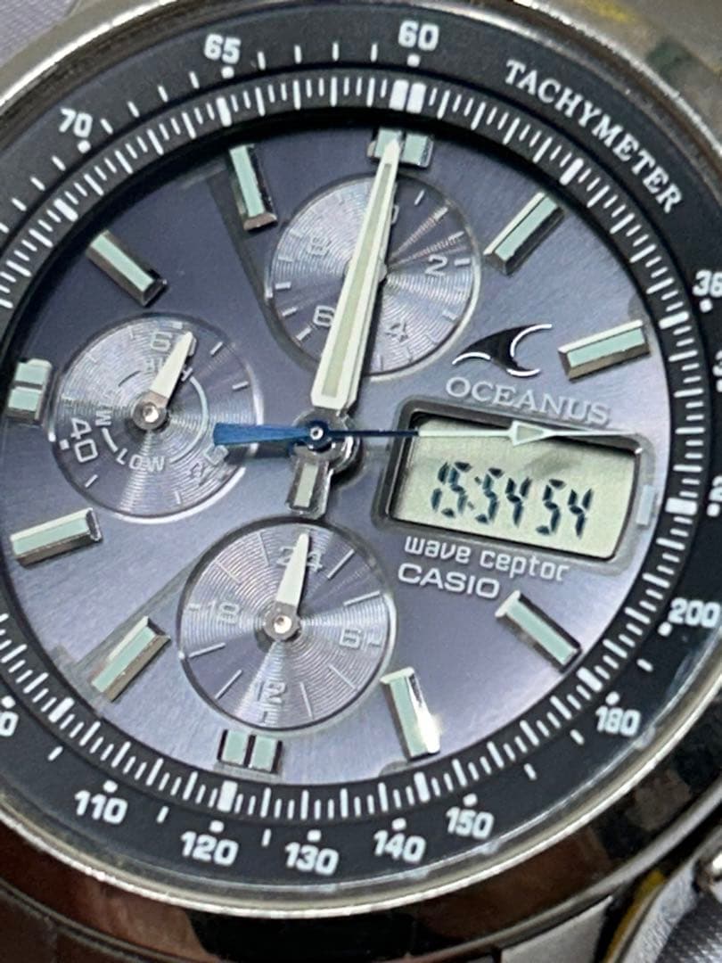 T4）【希少】CASIO OCEANUS 初代 オシアナス OCW-500TDJ