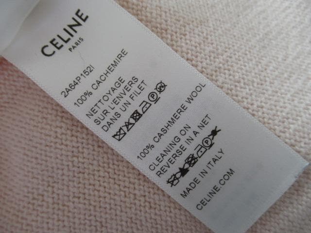 明日までの出品です 美品 CELINE　セリーヌ　カシミヤ セーター　サルキー