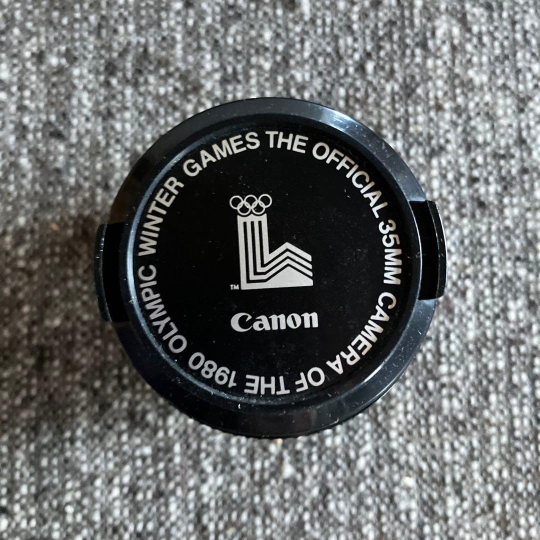 Canon 35MM CAMERA レンズ　キャノン1980年冬季五輪