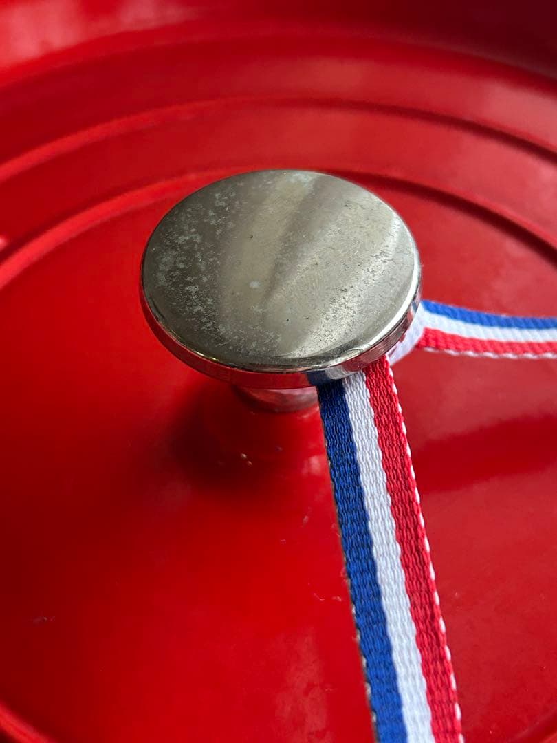 Staub ココット26cm 3.8L 赤 未使用品