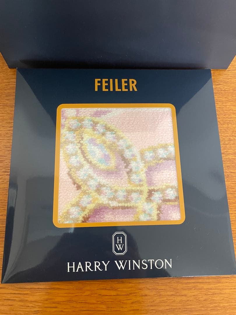 ハリーウィンストン×フェイラー　非売品ハンカチ　新品未使用