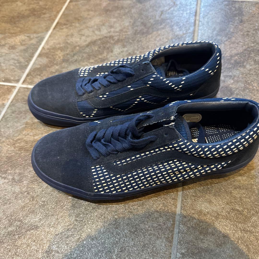 Vans FDMTL 27.5cm ネイビー スエード スニーカー 未使用