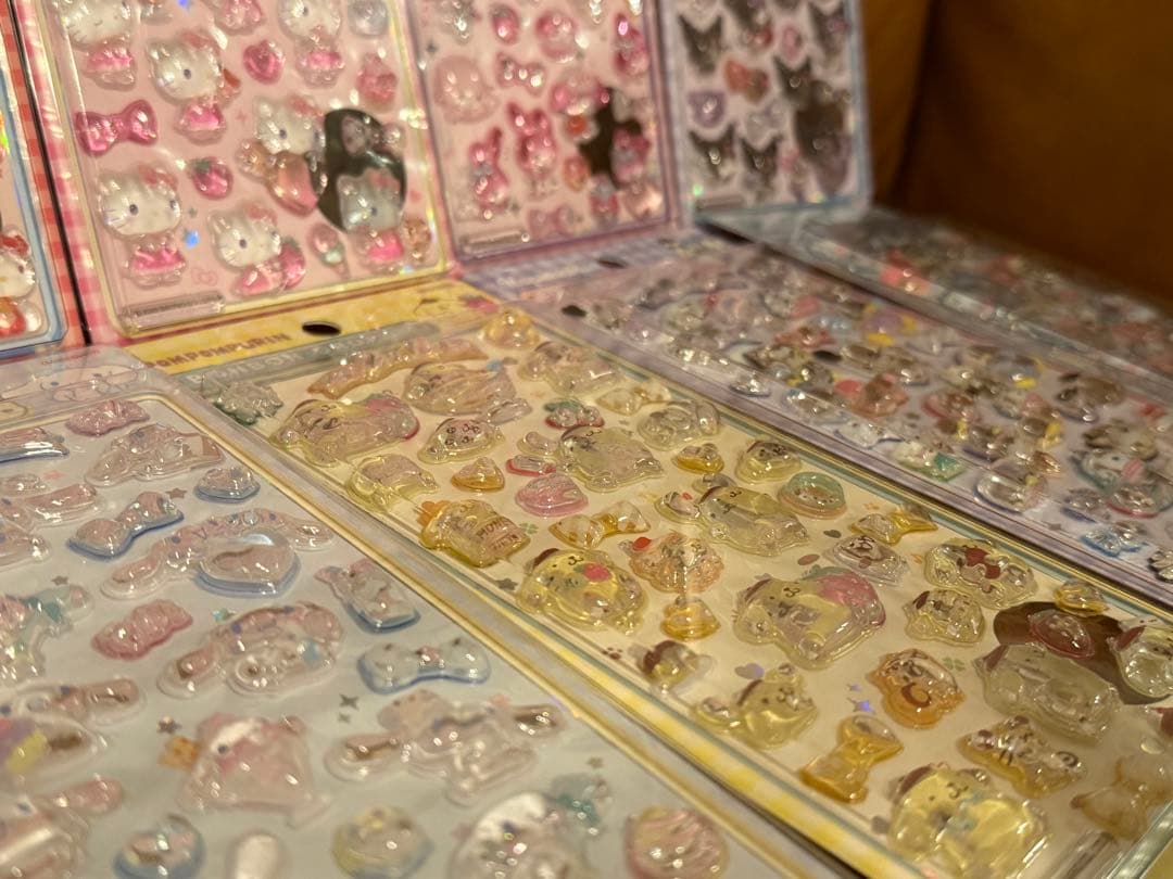 【正規品】ボンボンドロップシール サンリオ 第2弾 8種セット