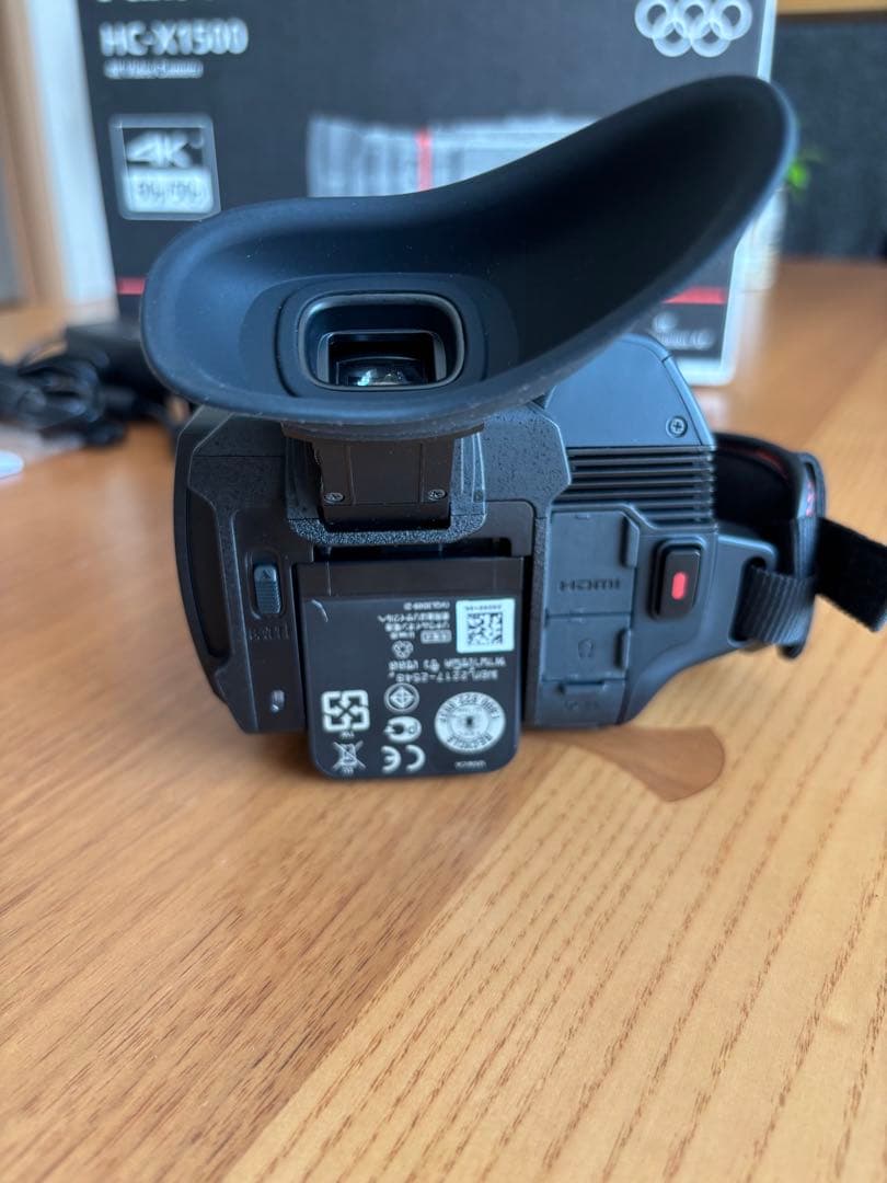 Panasonic 4K デジタルビデオカメラ HC-X1500