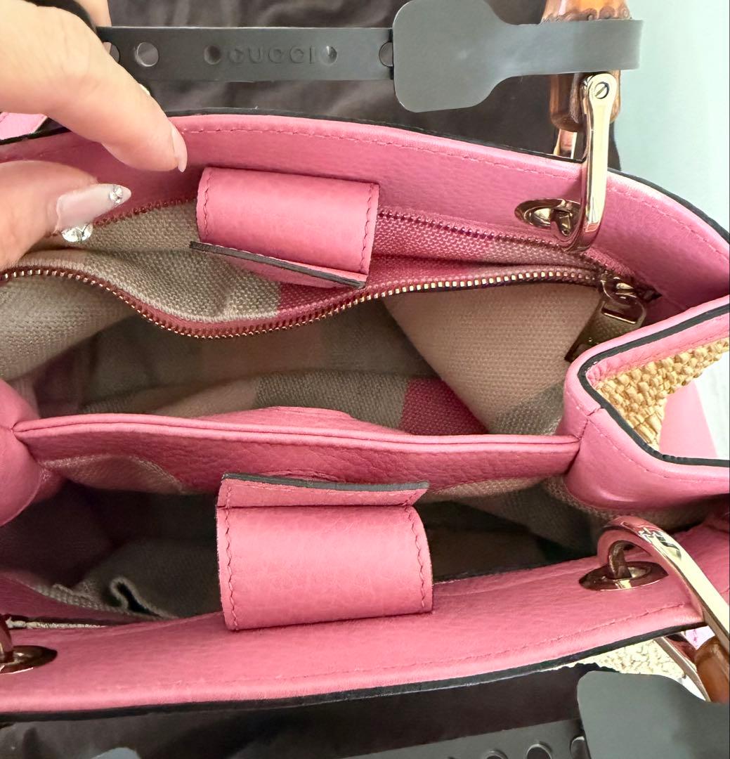 レア　GUCCI バンブー　カゴバック　新品未使用