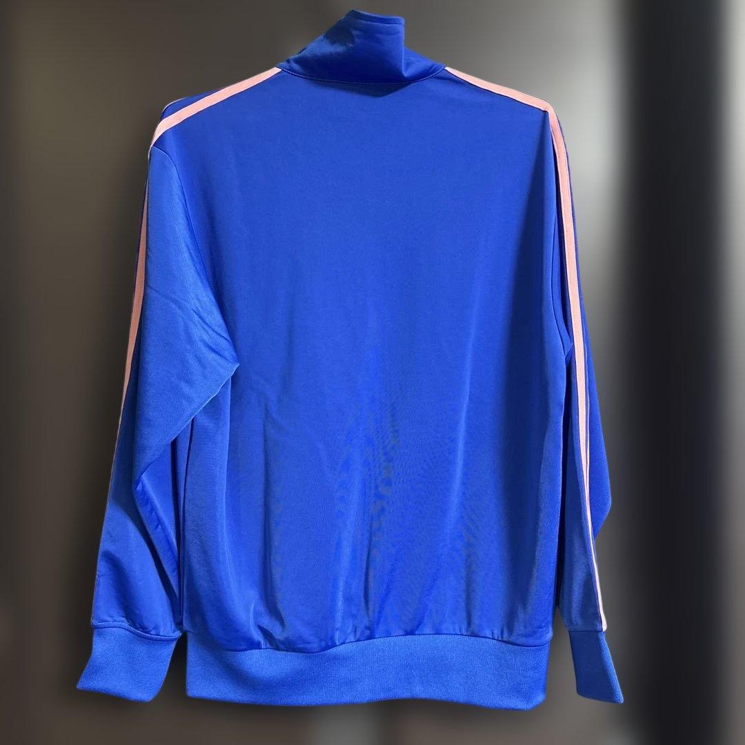 adidas ジップアップジャケット M 青