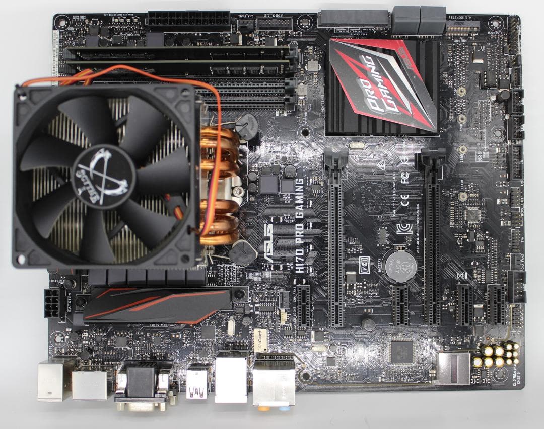 CPU(i7-6700K)&社外クーラー&マザーボード&メモリ(8G)セット