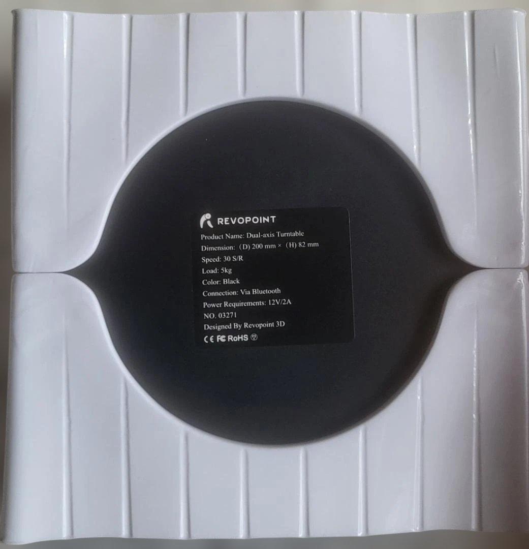 再出品　REVOPOINT MINI2 3D SCANNER 2軸テーブル
