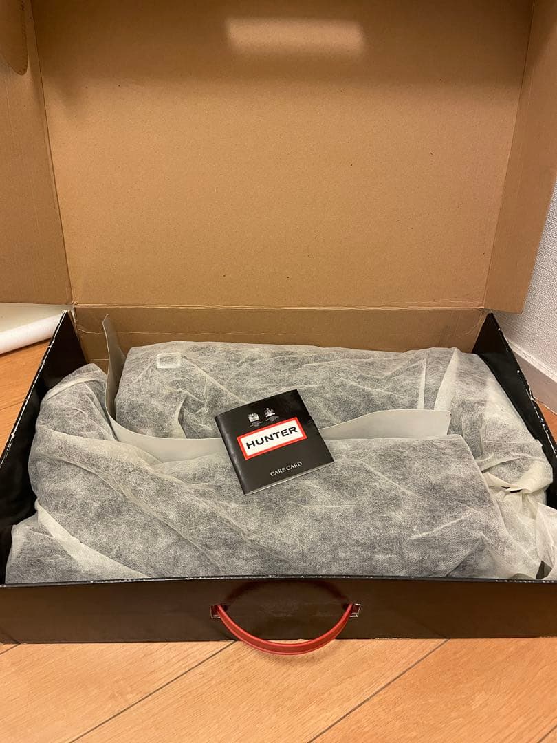 本日値下げ、HUNTER ブラックUK6(24.5cm~25cm)