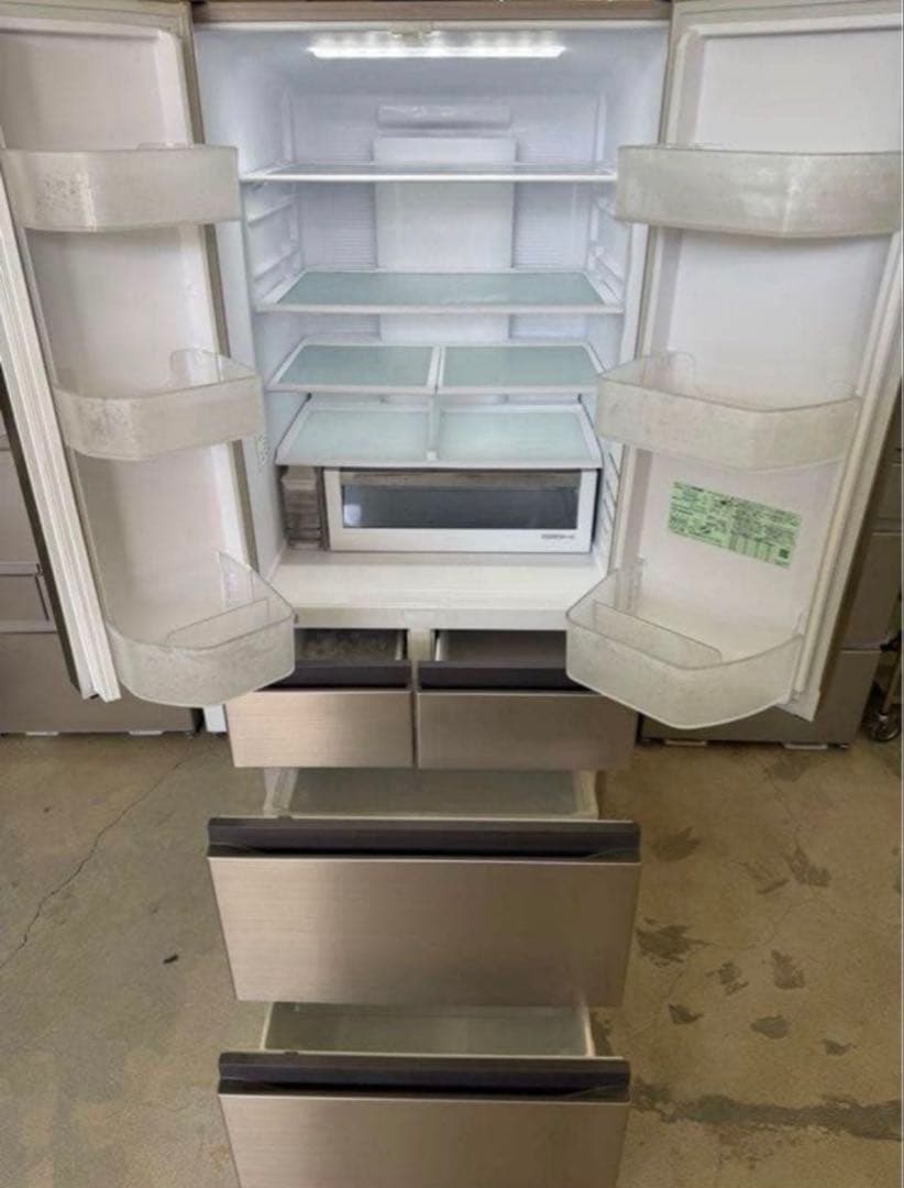 【高年式】2021年式 520L 日立 冷蔵庫 R-H52N（N）