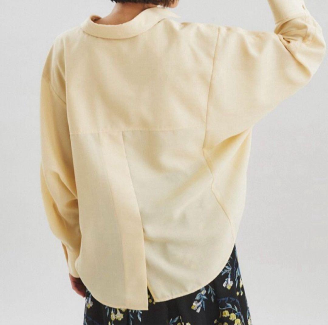 グレースコンチネンタル イレギュラードルマンシャツ