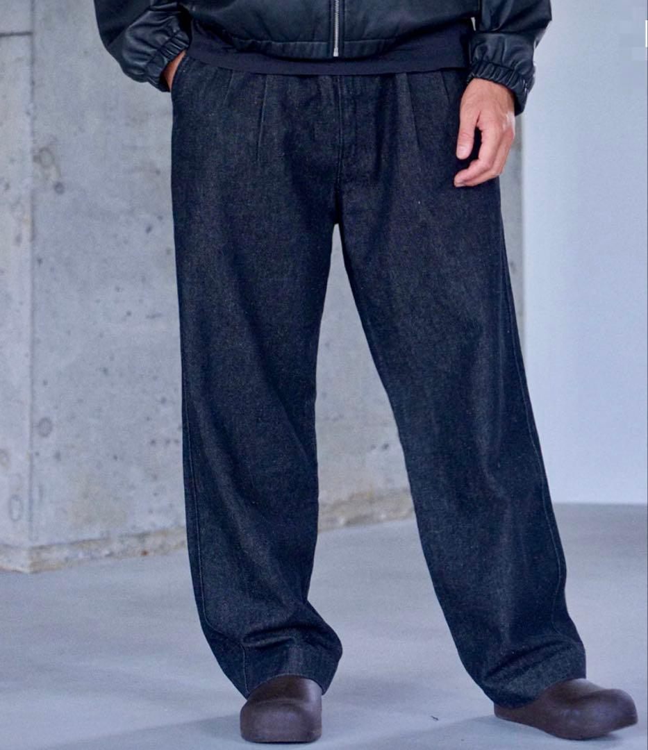 Levi's/リーバイスPREMIUM BLACK DENIM SLACKS