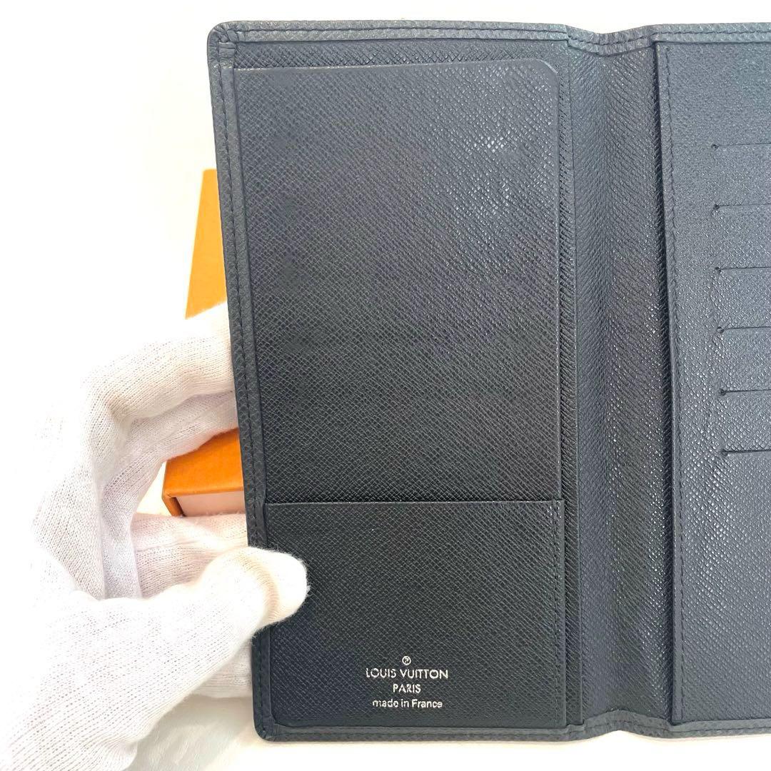 美品　廃盤品　ルイヴィトン タイガ　黒　ブラック　札入れ　正規品　M30392