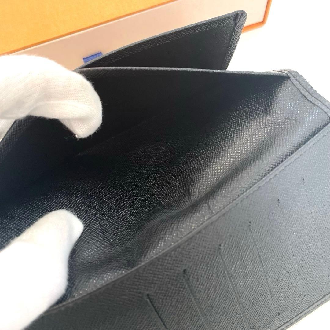 美品　廃盤品　ルイヴィトン タイガ　黒　ブラック　札入れ　正規品　M30392