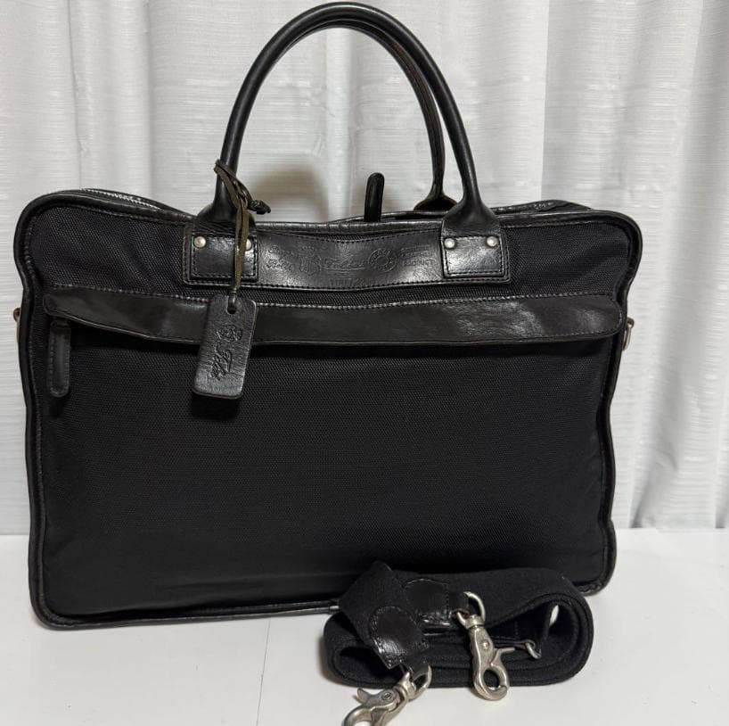 フェリージ　ビジネスバッグ　2way ブリーフケース ショルダーバッグ　黒