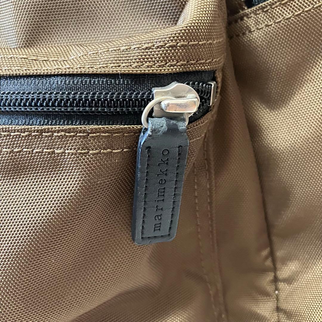 【みちこ 様】マリメッコ BUDDY リュック バックパック ブラウン