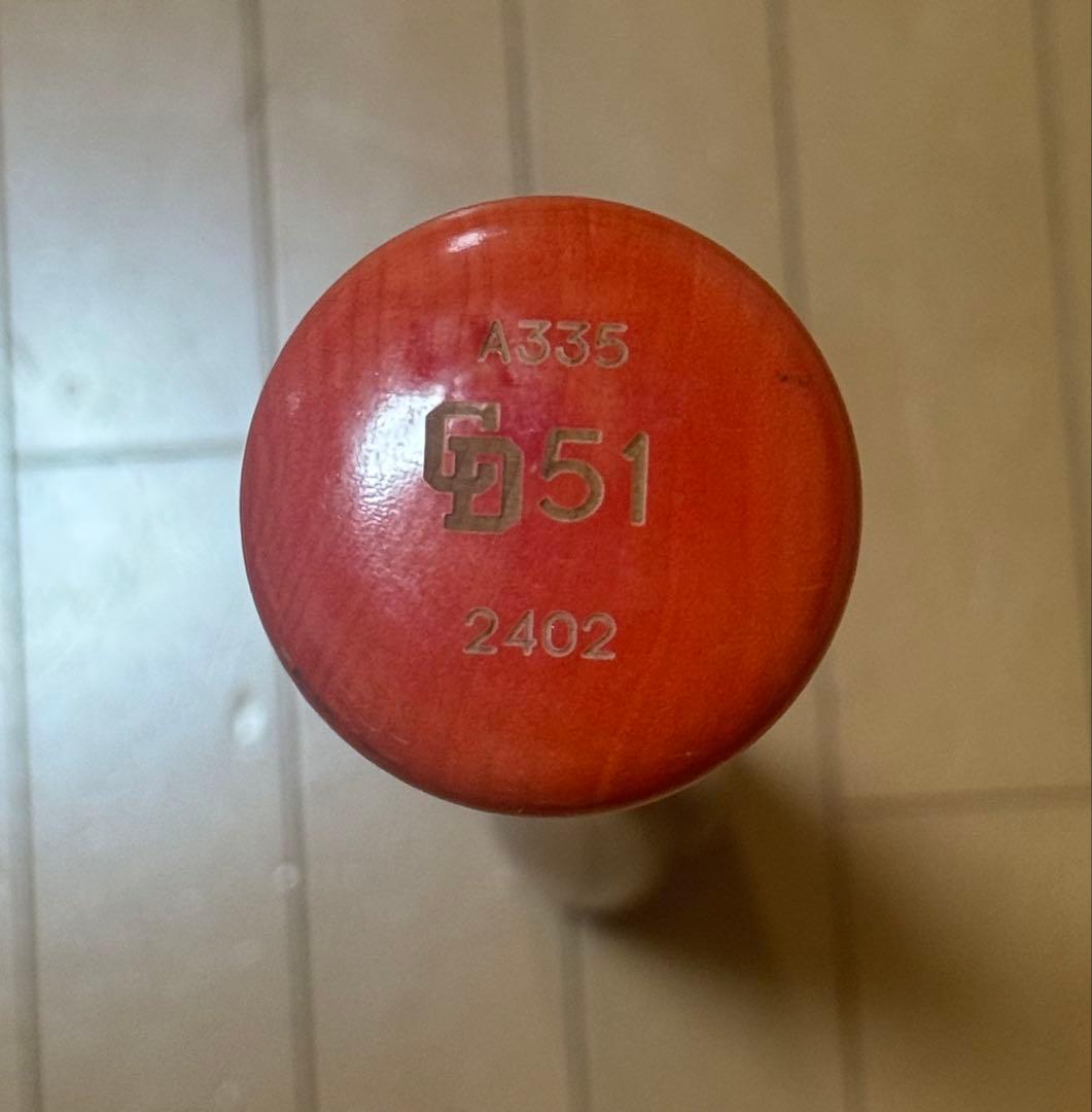 MizunoPro 上林選手使用　硬式バット