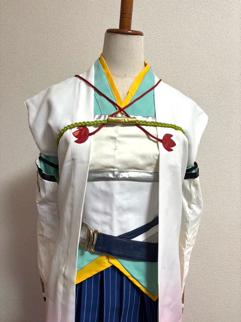 遙かなる時空の中で5 蓮水ゆき　コスプレ衣装　ウィッグ付き　遥か