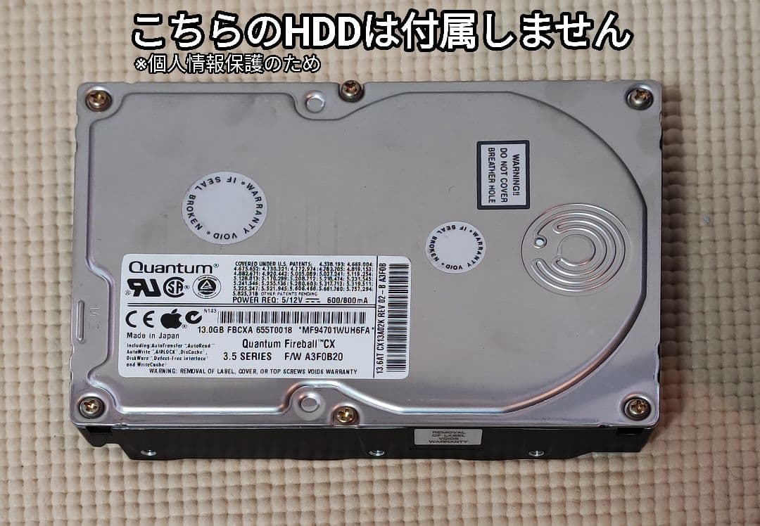 Apple iMac M5521 ホワイト/クリア ジャンク品