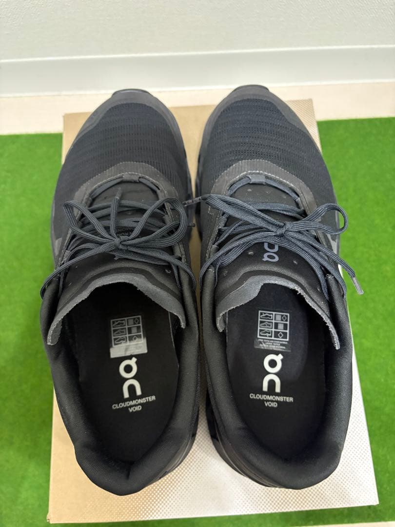 on（オン）cloudmonster void 【ブラック】27.5センチ