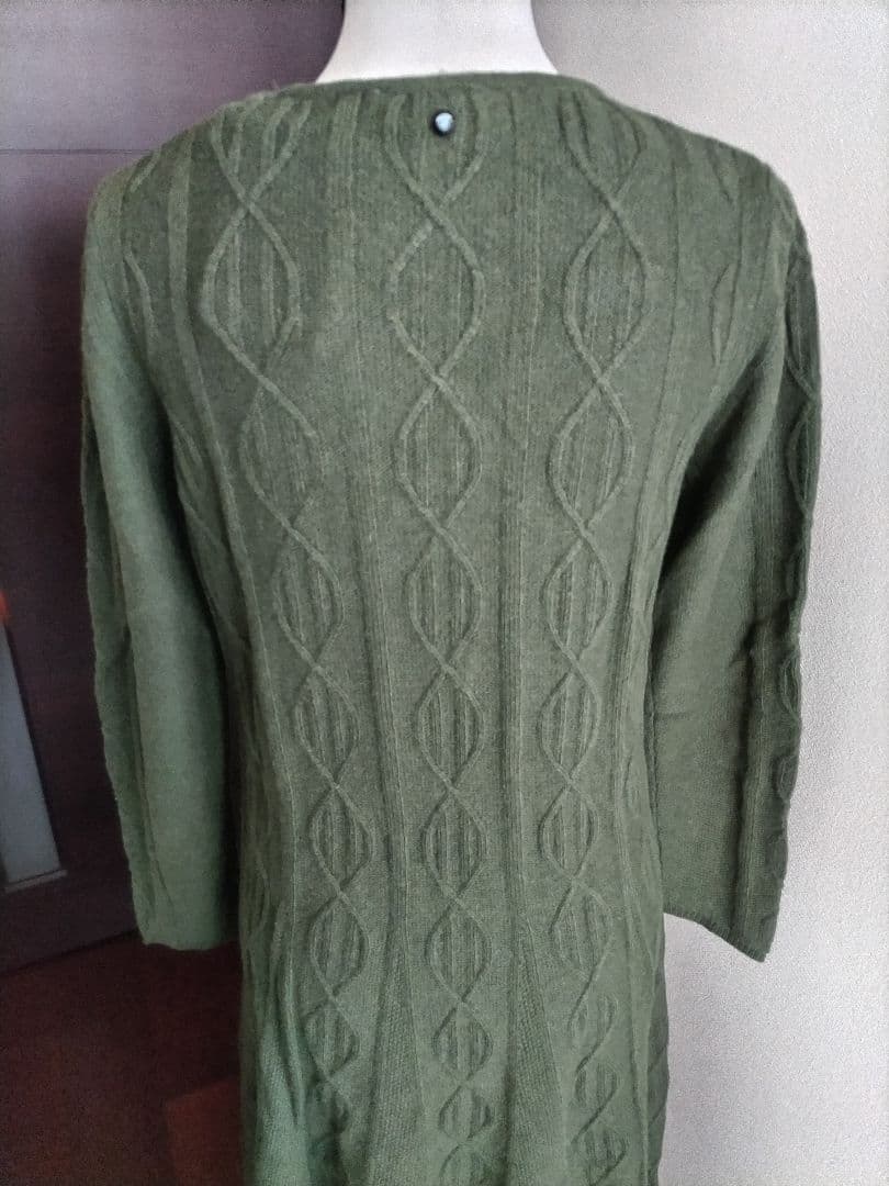 Rossa ケーブル編みニットワンピース新品未使用