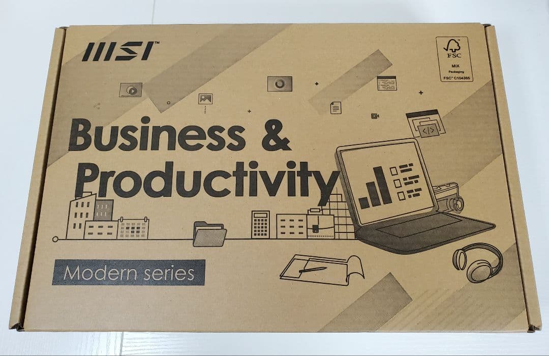 MSI Modern 14 13世代Corei5 16GB 512GB 未使用品