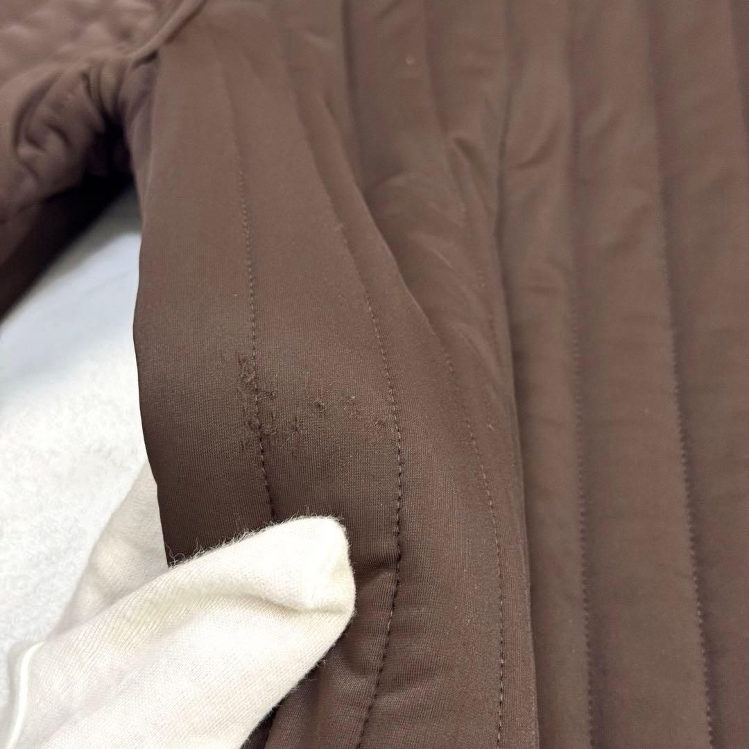 プラダスポーツ ダブルジップ フード キルティング ナイロンジャケット M