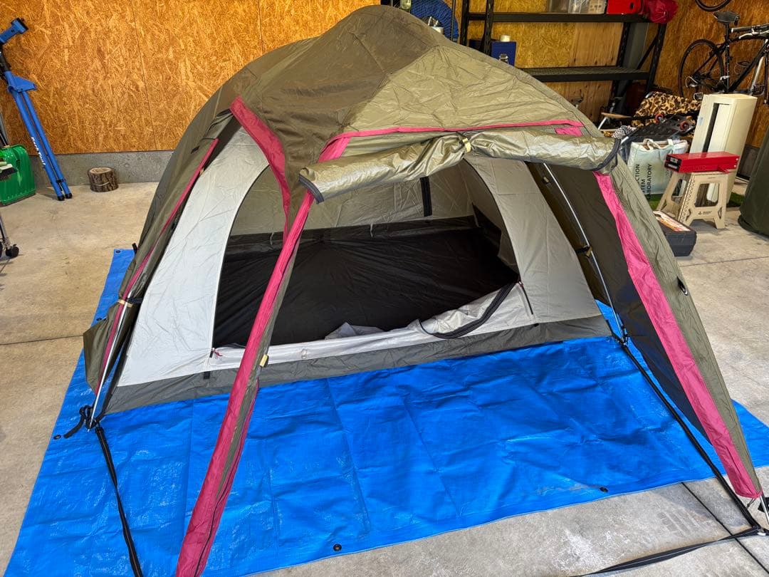 オガワ ステイシー ST-2 カーキ 純正グランドシート付き　ogawa テント