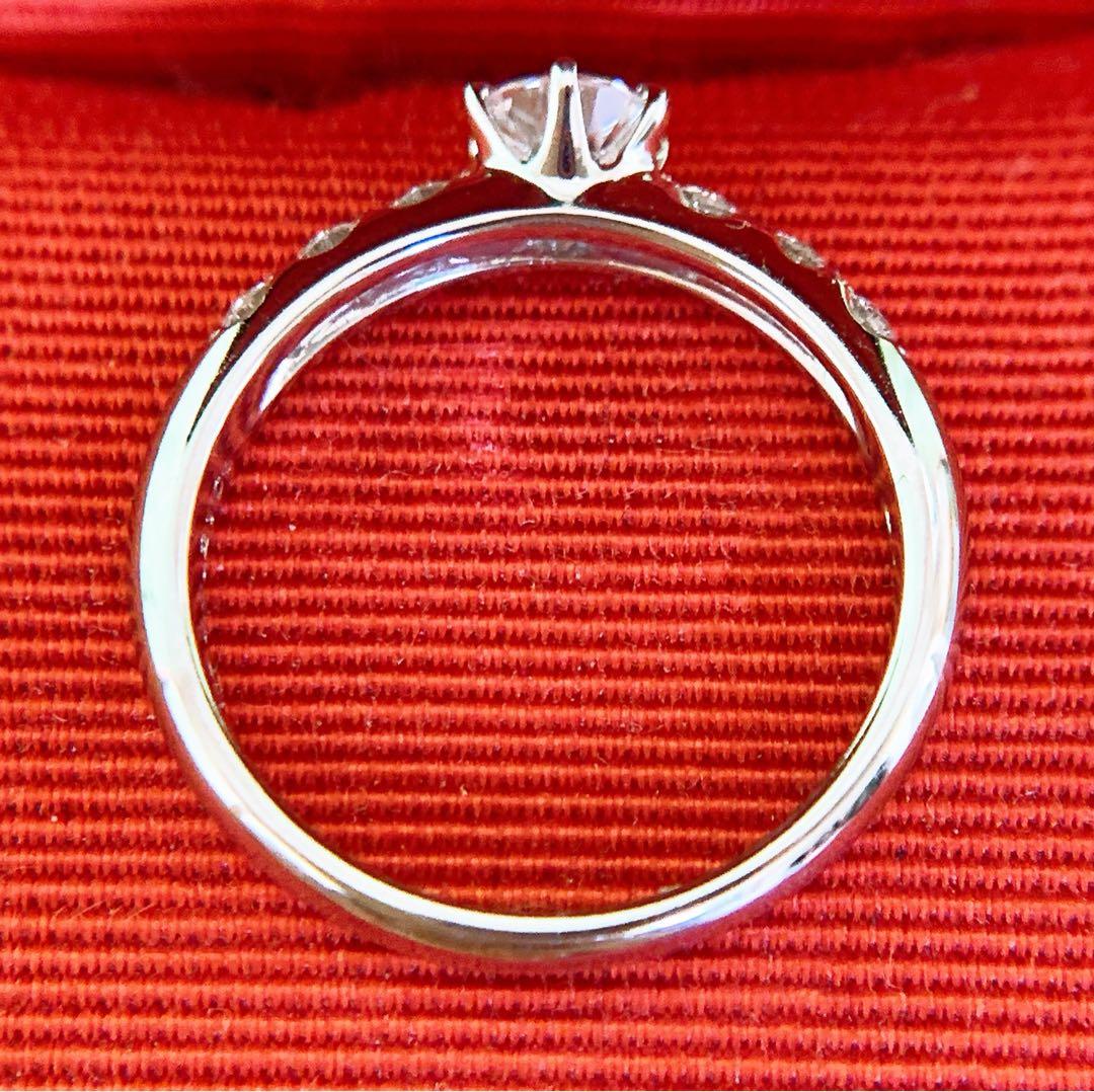 現行品❣️美品❗️MIKIMOTO❗️計0.562CT✨プラチナダイヤモンドリング