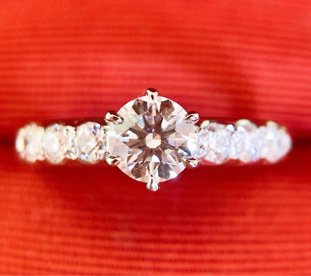 現行品❣️美品❗️MIKIMOTO❗️計0.562CT✨プラチナダイヤモンドリング