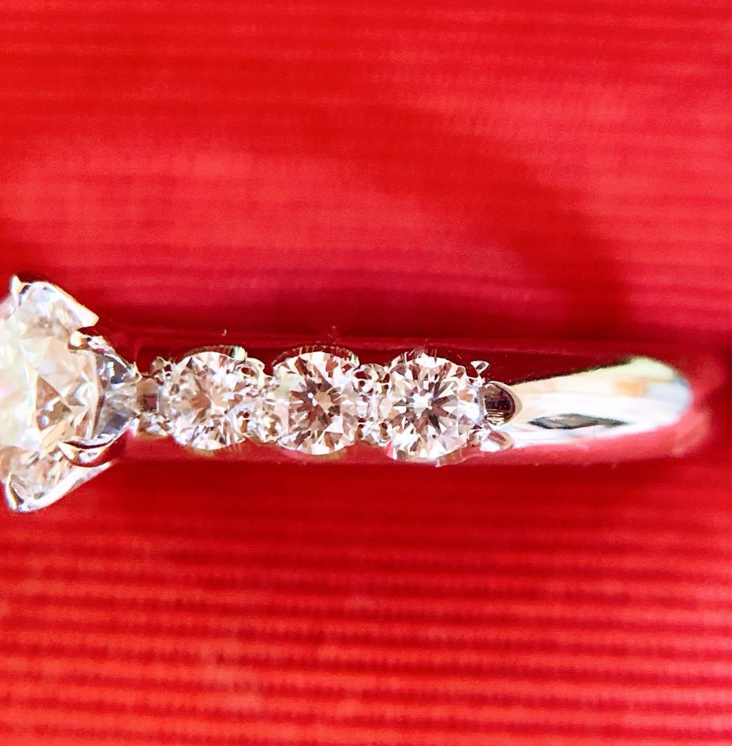 現行品❣️美品❗️MIKIMOTO❗️計0.562CT✨プラチナダイヤモンドリング