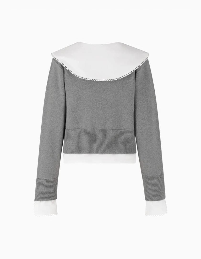 bibiy. PATTY PILGRIM TOP GRAY グレー