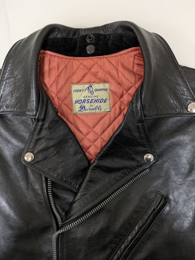 ジャケット・アウター DURABLE CODE 33 DOUBLE RIDERS JACKET
