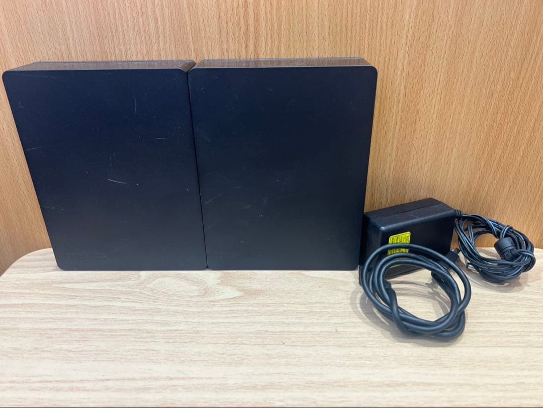 TOSHIBA HD-CA1.0 外付けHDD 2台セット