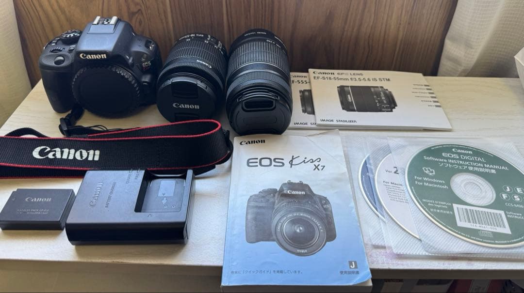 Canon EOS Kiss X7 ダブルズームキット