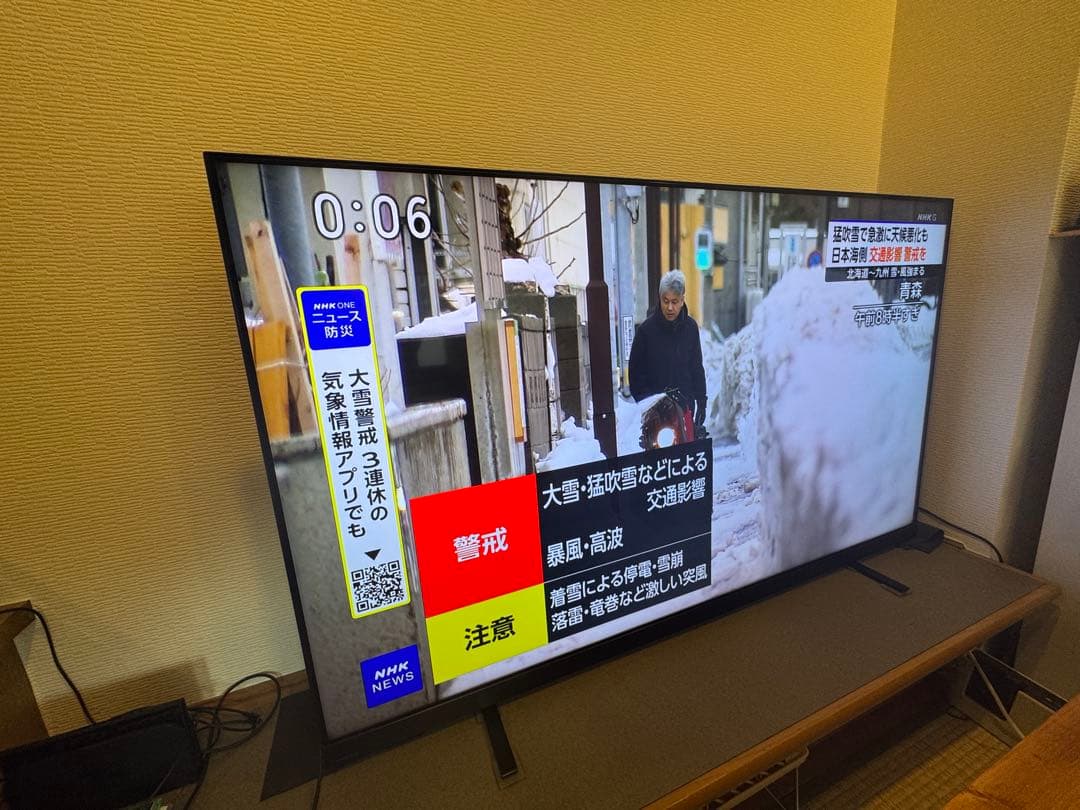 【美品】REGZA 65Z875L