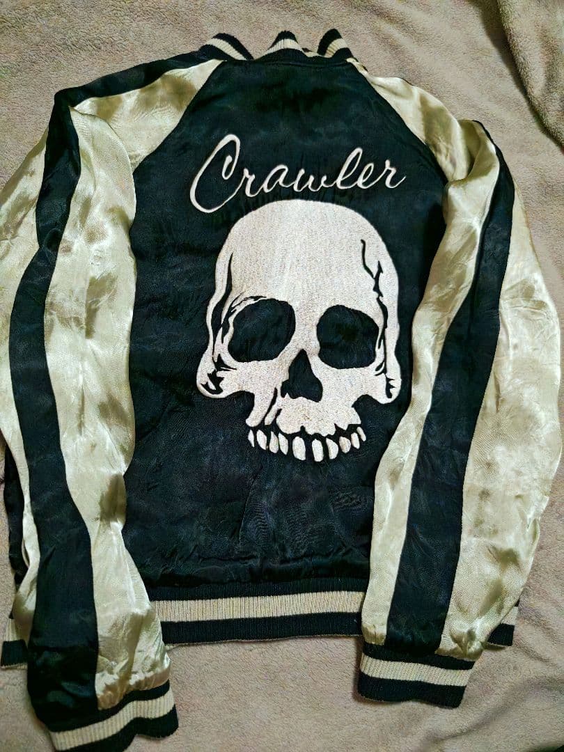 Back street crawler 日本限定 スカジャン unisexサテン