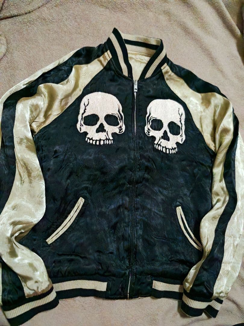 Back street crawler 日本限定 スカジャン unisexサテン