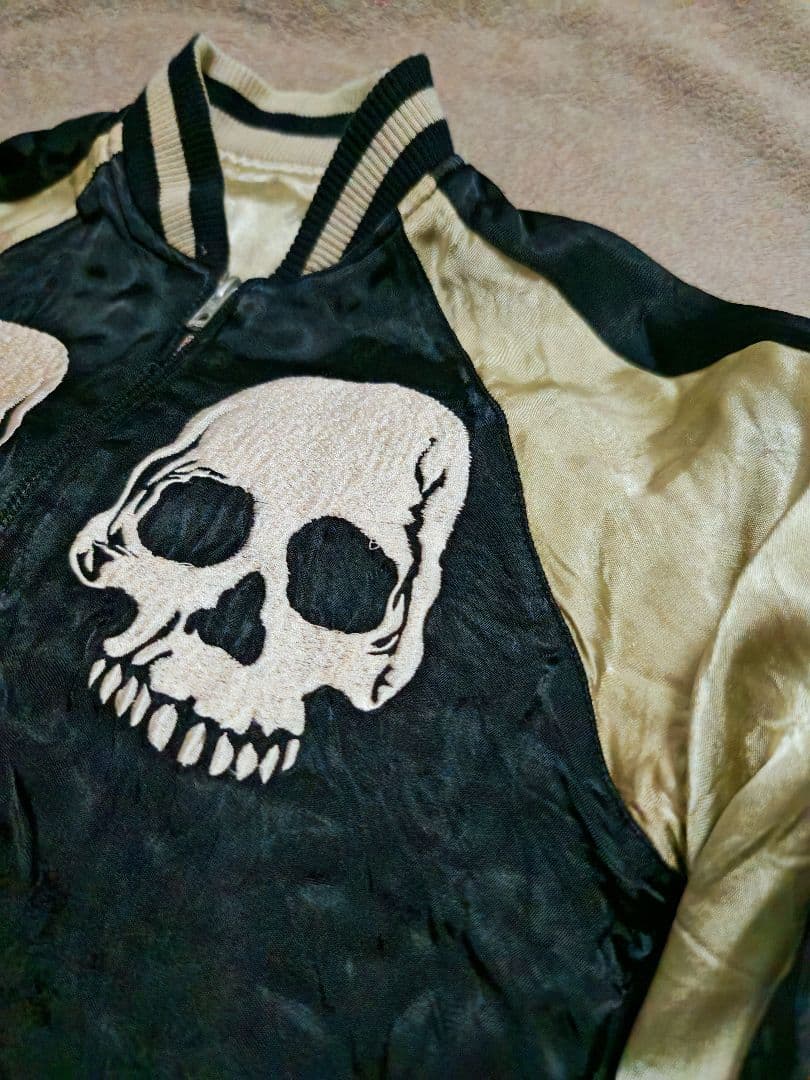 Back street crawler 日本限定 スカジャン unisexサテン