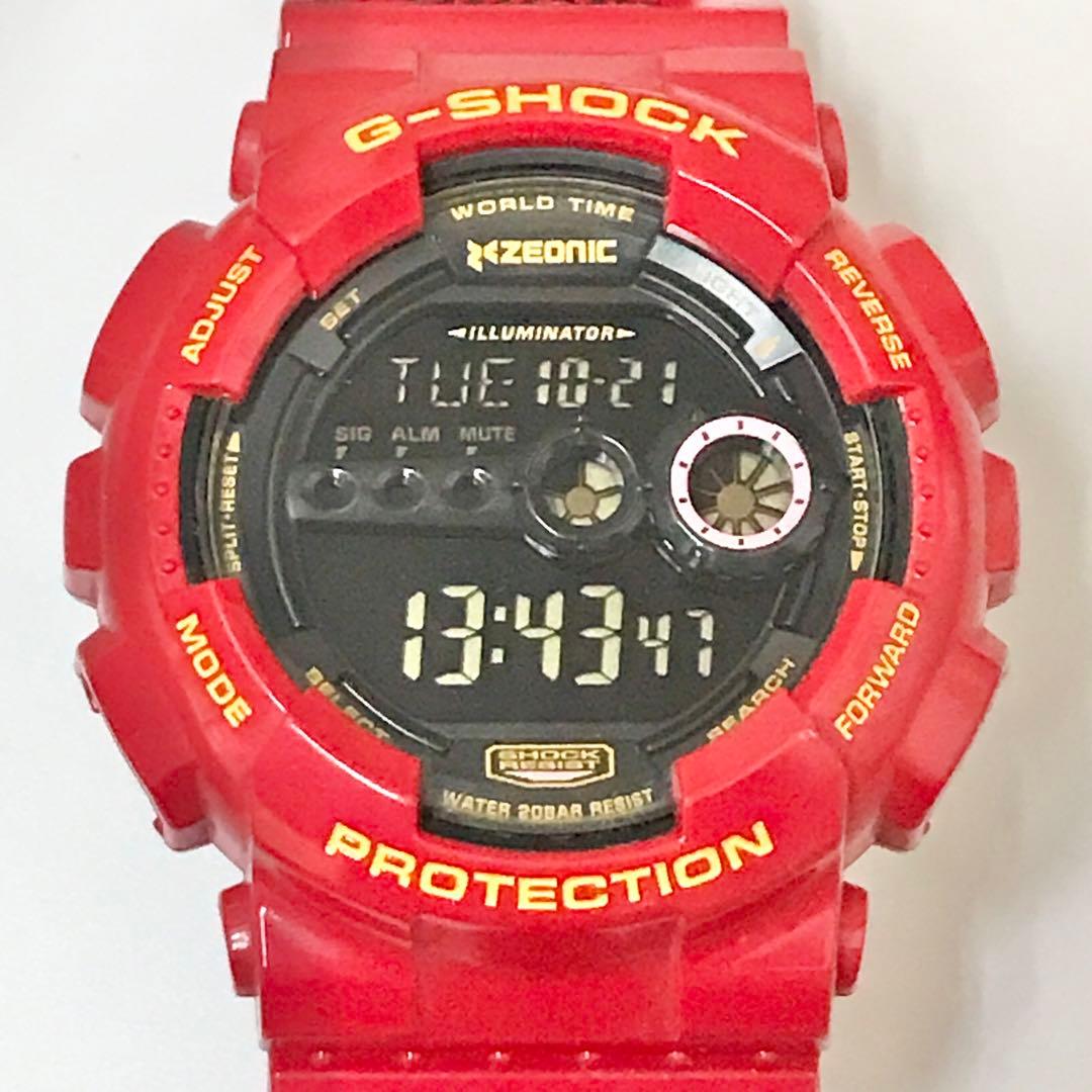 カシオ 腕時計 G-SHOCK 機動戦士ガンダム シャア専用カスタム S3257