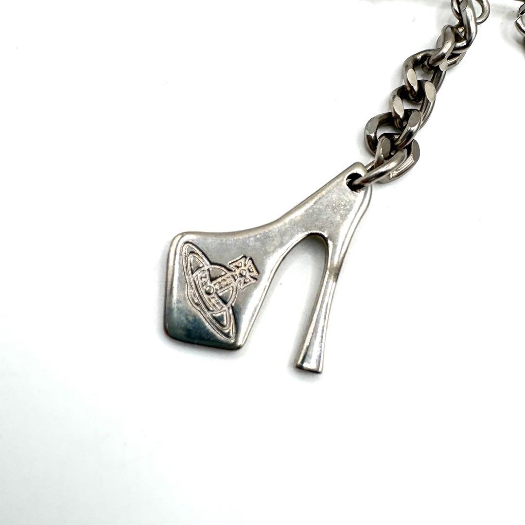 ヴィヴィアン ウエストウッド シルバーブローチ 安全ピン オーブ スカル ハート