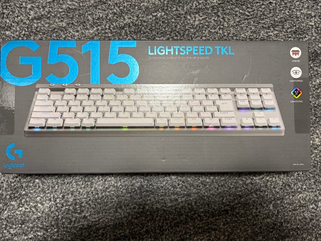 G515 LIGHTSPEED TKL リニア