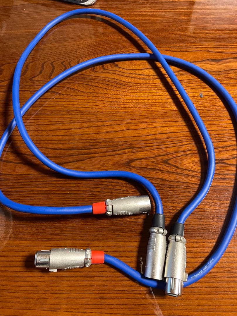 Accuphase アキュフェーズ XLRケーブル 1m ペア2本 動作正常