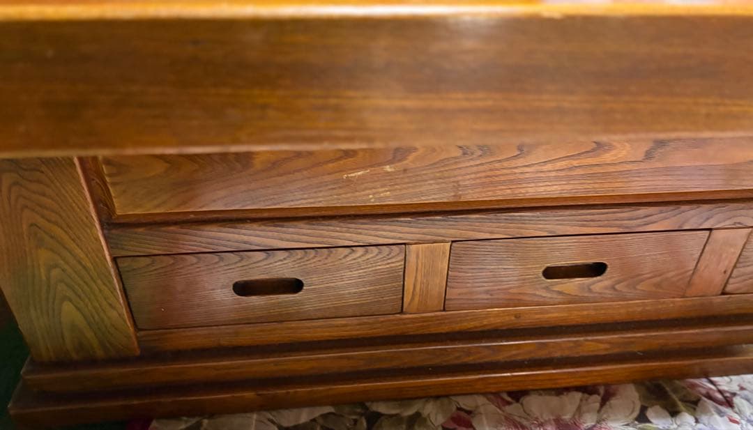 囲炉裏テーブル(引き出し3個付き和家具)